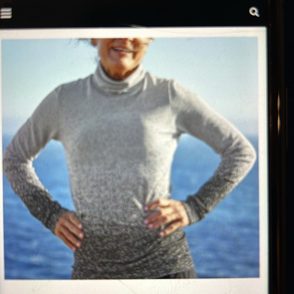 Athleta Flurry Blizzard Gradient Turtleneck - Picture 8 of 8